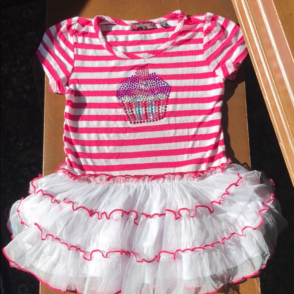 🎂Cupcake Birthday Dress🍭6X